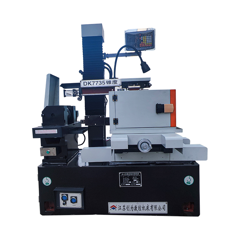 DK7735Fz Wysokieciowce zbiornik na wodę stepper CNC EDM Cuting Maszyna do cięcia drutu
