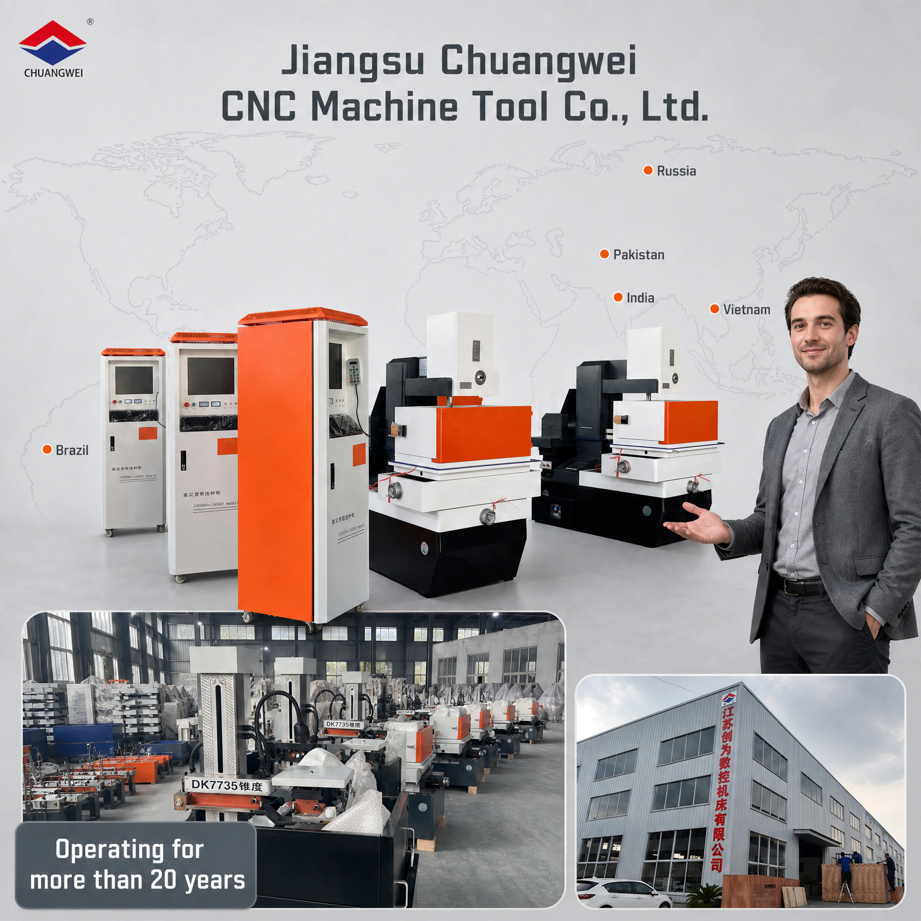 Maszyna do cięcia drutu CNC serii DK77